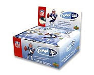 You can win free prizes and other sports collectibles by collecting Upper Deck's Power Up! Football trading cards.