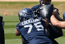 A good offensive lineman in the National Football League needs to have size, strength and good training.