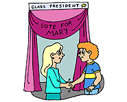 Get to know your classmates while running for student council.