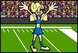 Dish-It shows you how to do a cartwheel and other free cheerleading coaching tips.