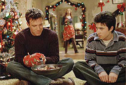 Ben Affleck, Christina Applegate and James Gandolfini star in Surviving Christmas.