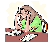 People with dyslexia have difficulties in reading and writing.