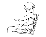 Slouching causes problems like backaches.