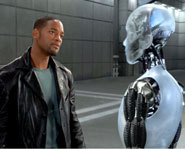 Pictures from the movie I, Robot starring Will Smith.