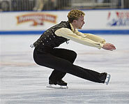 Photo of US figure skater,Timothy Goebel.