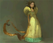Alyss Heart tries to save Wonderland from the forces of evil in the book, The Looking Glass Wars.