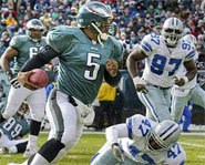 Picture of Philadelphia Eagles' quarterback, Donovan McNabb.