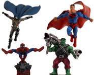 Get the scoop on battling Marvel and DC superheroes in the HeroClix game from Wizkids!