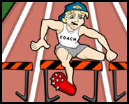 Quiz the Coach for cardio workouts, basketball drills and tips and other sports and fitness advice.