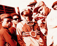 Chuck D and Flava Flav made up the hip hop group, Public Enemy.