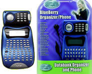 Picture of the Blueberry handheld personal organizer and phone.