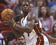 Photo of Dwyane Wade of the Miami Heat.
