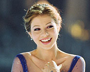 Michelle Trachtenberg, stary of the Disney flick Ice Princess, stopped by to chat with Sindy.