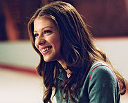 Michelle Trachtenberg stars in the Disney movie, Ice Princess.
