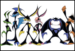 Check out the new Looney Tunes characters for the animated show, Loonatics.