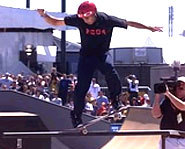 Photo of Eric Koston at the 2004 X Games.