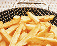 French fries are full of fat!