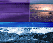 Create a collage with old postcards from family vacations.