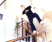 Picture of pro skateboarder, Tosh Townend.
