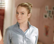 Photo of Lindsay Lohan, star of the movie, Herbie: Fully Loaded.