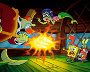 Picture of a scene from The SpongeBob SquarePants Movie.