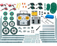 The Vex Robotics starter kit includes over 500 parts for building your own robot.