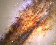 While you can't actually see black holes you can see all of the matter that gets sucked towards them.
