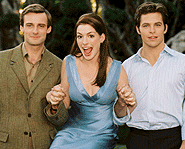 Mia must choose between two suitors, Andrew and Nicholas.