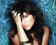 Ashlee Simpson's debut album, Autobiography, features tracks like Pieces of Me and Unreachable.