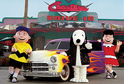 Meet the Peanuts gang at Knott's Berry Farm.