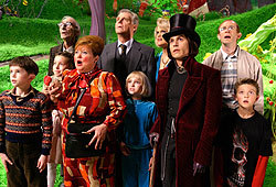 Be sure to check out Johnny Depp in Charlie and the Chocolate Factory.
