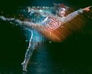 A circus acrobat performs with Cirque du Soleil's show, Quidam.