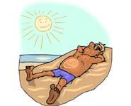 Suntanning all begins with a reaction in your pituitary gland in your brain.