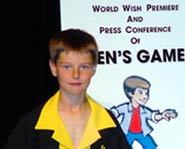 Ben made his own free downloadable video game with a little help from Eric Johnson and the Make-a-Wish Foundation.