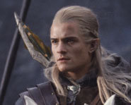 Legolas is played by the adorable and talented Orlando Bloom.