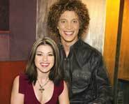 Justin Guarini and Kelly Clarkson: The American Idol Finalists.