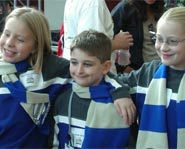 These three were competing to win the Harry Potter: Quidditch World Cup video game tournament to become the North American champion!