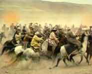 Buzkashi - National Sport of Afghanistan Played on Horseback