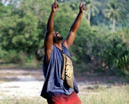 Ted Rogers Jr. wins Immunity and then gets voted off Survivor 5 Thailand.