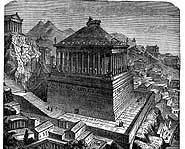Mausoleum of Halicarnassus.