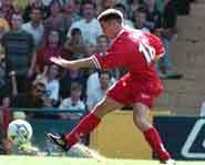 Michael Owen - English soccer star playing for Liverpool.