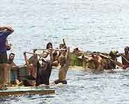 Survivor 4 - Survivor Marquesas, Reward Challenge.