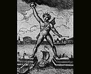 The Colossus of Rhodes was built in 304 BC.