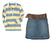 Mix and match your wardrobe when you head back to school.
