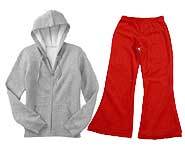 Throw on some velour jogging pants, just like J. Lo does.
