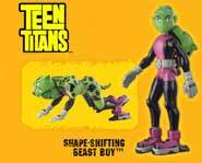 Collect the Teen Titan action figures and bring the action of the animated TV show home!
