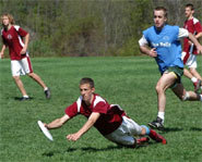 The rules of Ultimate Frisbee are simple to learn.
