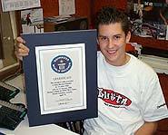 DJ Cody Morton sets a Guinness World Record as Youngest Radio Presenter.