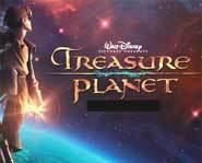 Walt Disney's Treasure Planet animated movie review - space adventure, pirates, loot, action, adventure and robots!