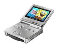 The Majesco Gameboy Advance Video player lets you watch SpongeBob SquarePants and other cartoon TV shows on your GBA!